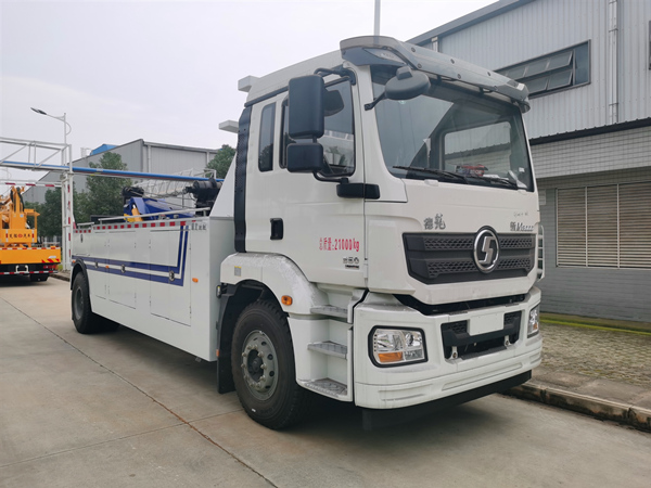 國六陜汽德龍清障車拖吊聯體型